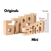 SumBlox Mini - Starter Set of 38 Blocks & Pack of 36 Activity Cards